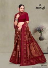 Krishnaveni Vol 1 By Meenaxi Daily Wear Cotton Printed Sarees Wholesale Shop In Surat